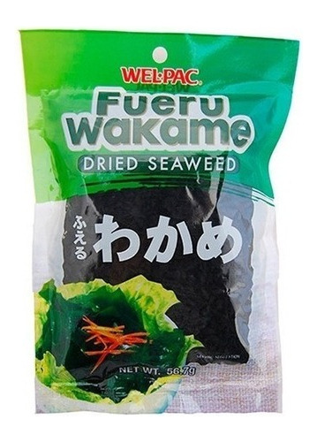 Alga Wakame Deshidratada 56g Welpac Fueru