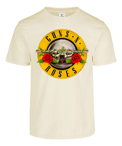 Playera Guns N Roses Pistolas Logo  4 Colores