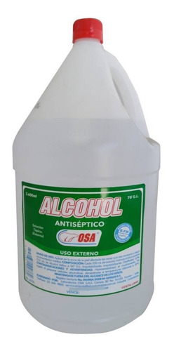 Alcohol Antiséptico Al 70% X 3600 Ml - Ml A $10