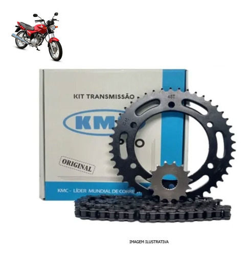 Kit Transmissão Kmc Pro Titan/fan150
