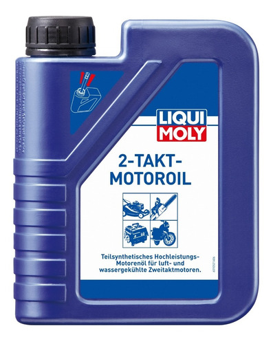 Aceite Para Motor 2 Tiempos 2 Takt Motoroil Liqui Moly 1lt