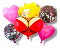 Comprar 5 Globos Despedida De Soltera Soltero Fiesta Decoración Wera