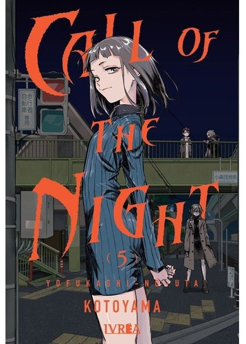 Call Of The Night 05, De Kotoyama. Editorial Ivrea, Tapa Blanda En Español