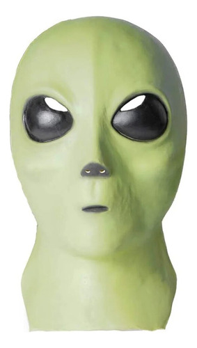 Máscara De Disfraz De Extraterrestre Verde Para Cosplay, Ter