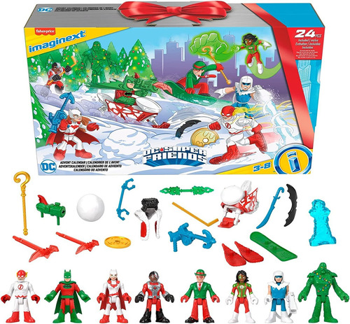 Fisherprice Dc Super Friends, Calendario De Adviento,