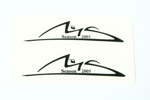 Emblema Adesivo Resinado Stilo Season 2005 Par Stilr06 Fgc