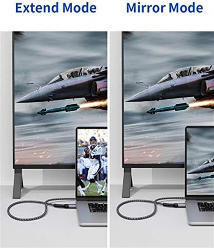 Displayport 4k Con Cable Hdmi De 3 Pies, Jsaux Dp A Hdmi Vid