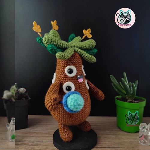 Amigurumi Frailejón Ernesto Pérez