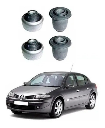 Kit 4 Buje De Parrilla Vth Renault Megane 2 Tarjetero