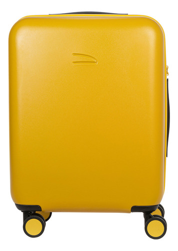 Valija De Cabina Carry On Tucano Ted 40l Rígida Cierre Tsa Amarillo Lisa