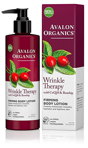 Avalon Organics Arrugas Terapia Último Reafirmante Loción Pa