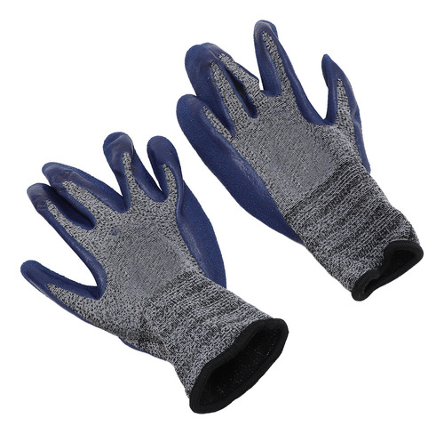 Guantes De Trabajo De Protección, 12 Pares, De Goma, Antides