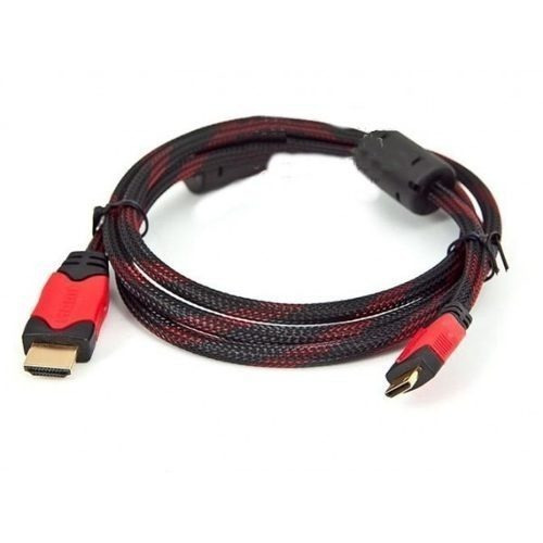 Imagen 1 de 2 de Kit Cables Hdmi 4k 2.7 Mts + Uniónes Hdmi Hembra 18 Unds C/u