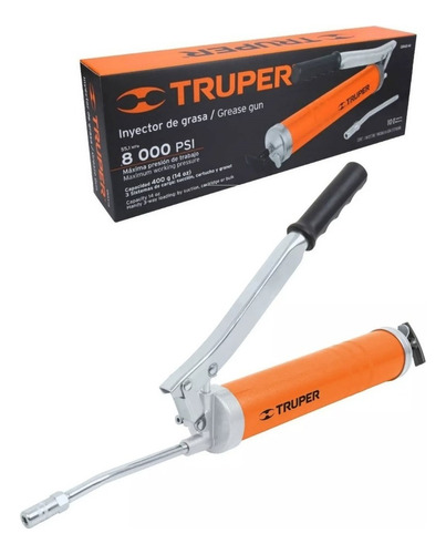 Grasera Manual 400cc Engrasadora Truper Inyector De Grasa