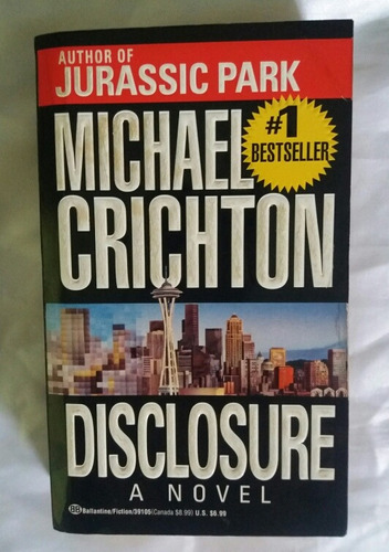 Disclosure Michael Crichton Libro Original En Ingles Oferta 