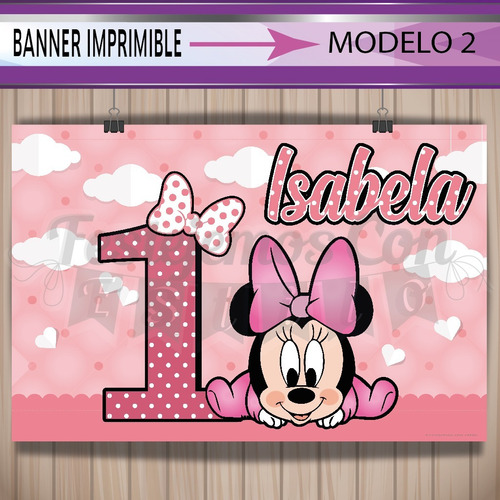 Banner Imprimible Personalizado Minnie Bebe Fondo Candy Bar Mercadolibre Banner Imprimible Personalizado Minnie Bebe Fondo Candy Bar Mercadolibre