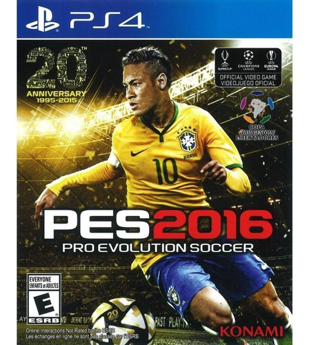 Pes 2016 Ps4 Playstation 4 Original En Caja Físico Palermo