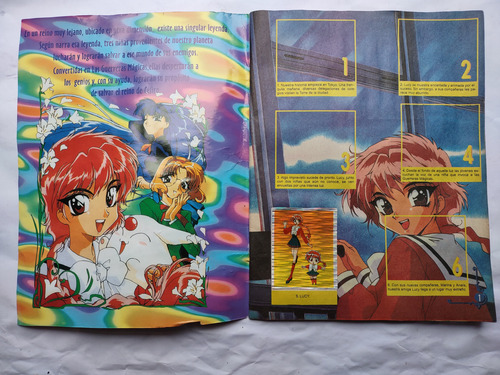 Album Guerreras Magicas Navarrete Magic Knight Rayearth (Usado)