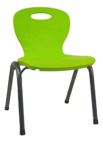 Silla Infantil Apilable Varios Colores 2pzas