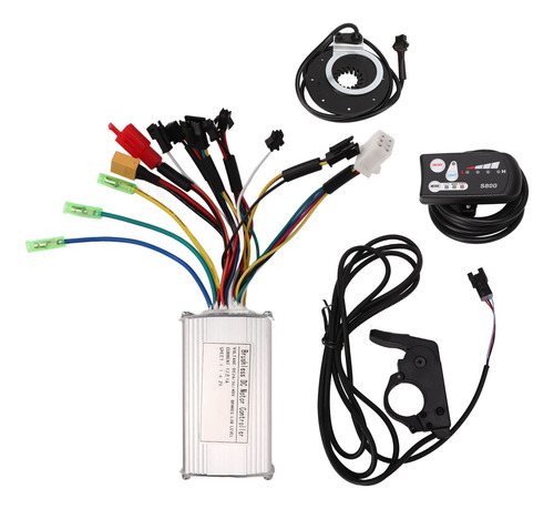 Kit De Controlador De Motor De Bicicleta Eléctrica, Motor Si