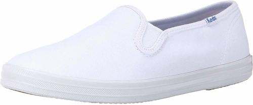 Keds Champion - Zapatos Deportivos De Lona Para Mujer, Blanc