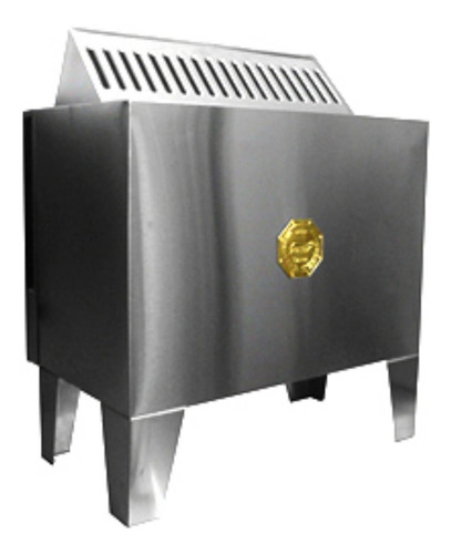 Sauna Seca Elétrica Com Pé 18kw Inox Trifásica 380v Impercap