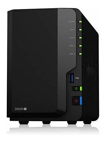 Synology Ds 220+ 2 Bay Nas Diskstation Sin Discos