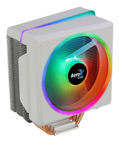 Imagen 4 de 8 de Disipador Aerocool Cylon 4f Argb Blanco