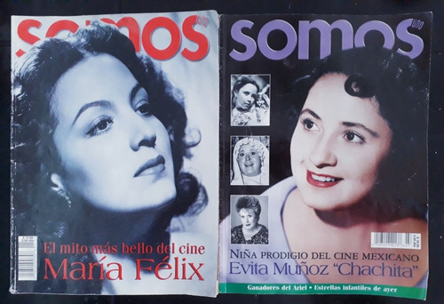 2 Revistas De Coleccion Somos María Félix Y Chachita