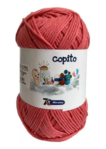 comprar Hilo Lana Copito Para Tejido. Tejer A Crochet O Tricot.