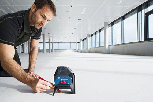 Kit Nivel Laser Base Rotativa Rm1 Maletin Bosch Gcl 2-15 Kit
