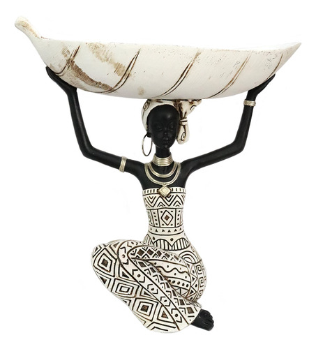 Lescafita Figura De Soporte Tribal Africana Para Mujer, Esta