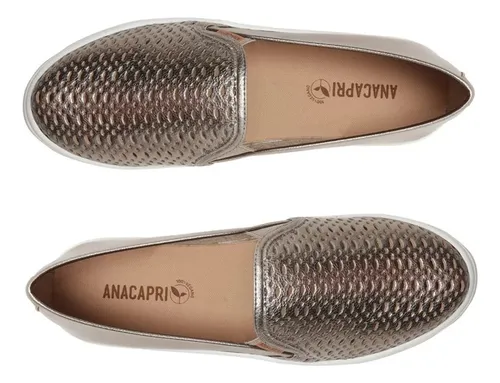 Slip on anacapri prata 2025
