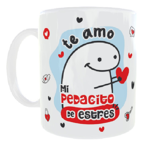 1 Taza Mug Pocillo Estampado Personalizado Con Foto Y Frase