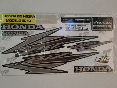 Kit Calcos Honda Biz 105 2010. Tmparts