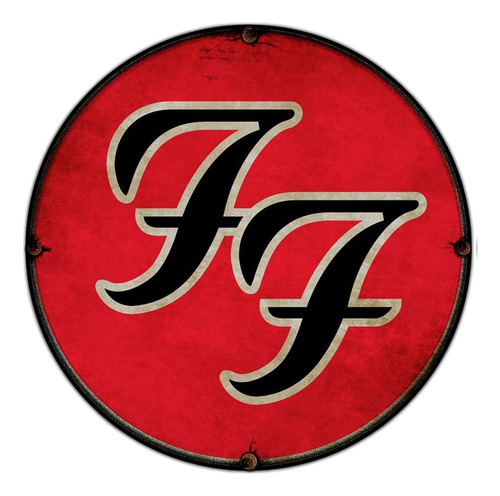 #27 - Cuadro Decorativo Vintage Rock / Foo Fighters !