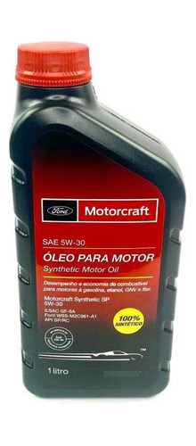 Oleo De Motor 5w30 Motorcraft Fusion Flex Gasolina 06/19