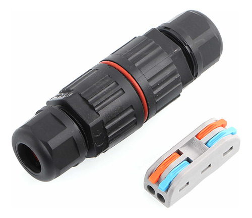 Conector Emenda Fio Alavanca 2 Vias 32a Ip68 Impermeável