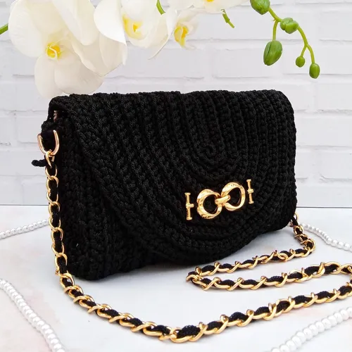 Cartera De Dama Tejida Bolsos De Dama Hechos A Mano MercadoLibre