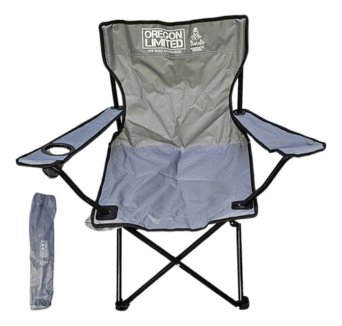 Silla Plegable Camping Playa Porta Vaso Bolso 