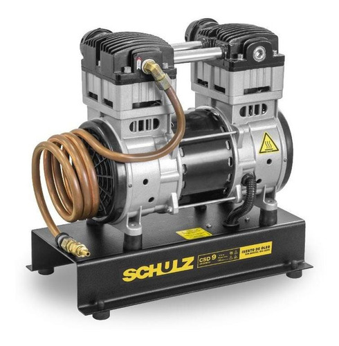 Compresor de aire directo exento de aceite Schulz CSD9ad de 220 V y 1,5 hp