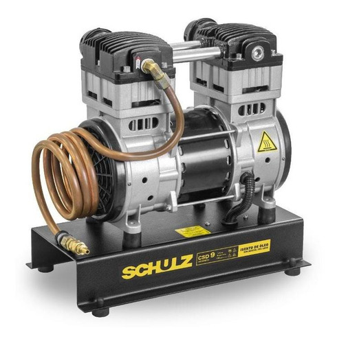 Compressor Ar Direto Isento Oleo 1,5hp Schulz Csd9ad 220v