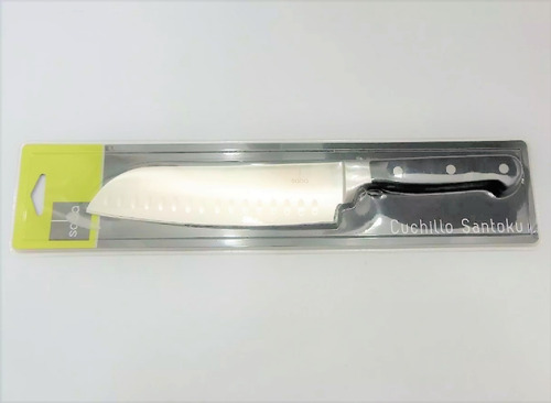 Cuchillo Santoku Para Chef Profesional Cocina Japonesa Saba