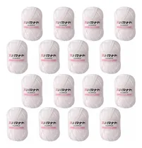 Comprar Banna Madeja 16 Ovillos 25grs 70m Acrílico De Punto Tejido 2mm Hilo Para Tejer Con Ganchillo,hilo Acrílico Para Manualidades, Hilo Artesanal Para Amigurumi Y Pequeños Proyectos Blanco
