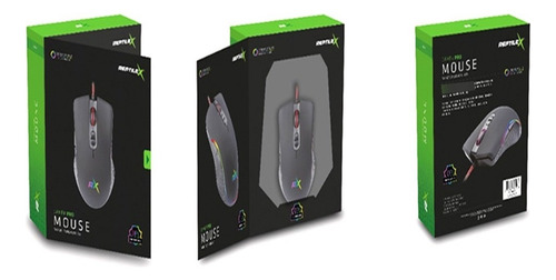 Mouse Gamer Reptilex Usb /03-rx0046 Color Negro