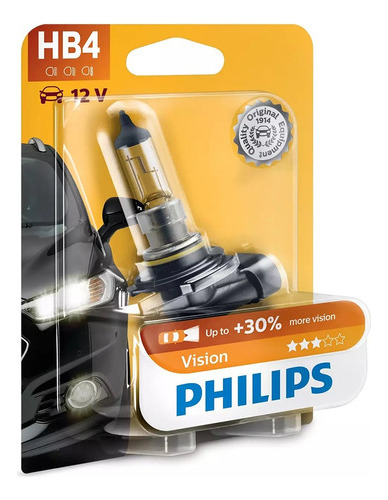 Ampolleta Visión Philips Hb4/9006 De 12v Y 55w B