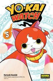 Manga- Yo-kai Watch Nº5- Noriyuki Konishi- Norma Editorial