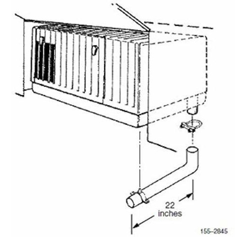 Cummins Onan 1552325 Kit De Tubo De Escape.