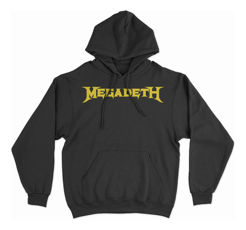 Buzo Hoodie Con Capucha Adulto De Banda Rock Megadeth