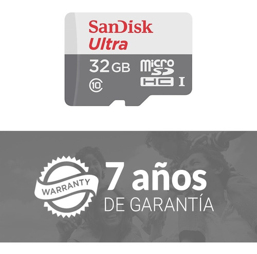 Imagen 5 de 10 de Memoria Microsdhc Sandisk 32gb +adaptador Outlet Abierta